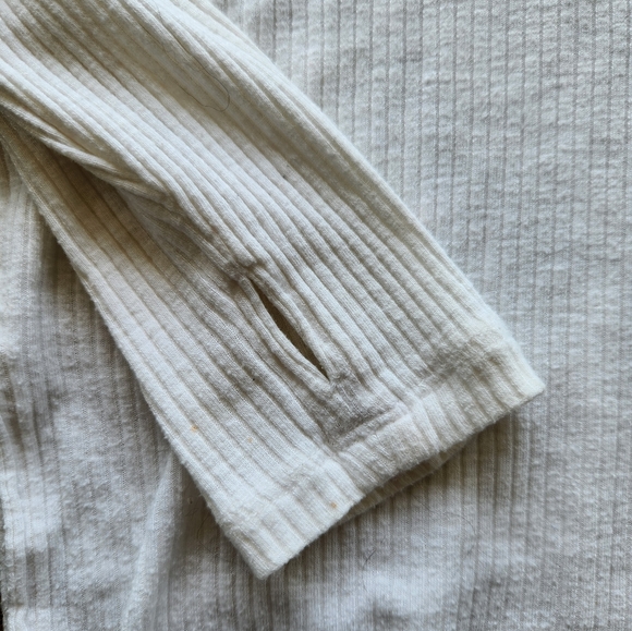 Aerie Real Soft Long Sleeve Oversized Top - Size Small - Picture 7 of 8